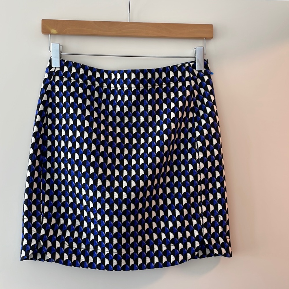 J.Crew Geometric Patterned Mini Skirt - NWT